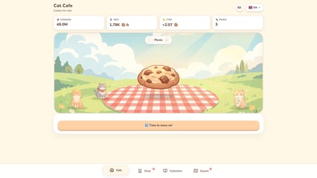 Cat Cafe Cookies for Tails - Screenshot 3