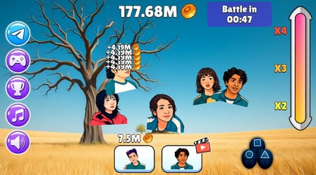 Squid Game Evolution: All Characters! - Screenshot 3