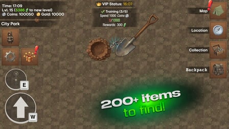 Russian Treasure Hunter - Screenshot 1