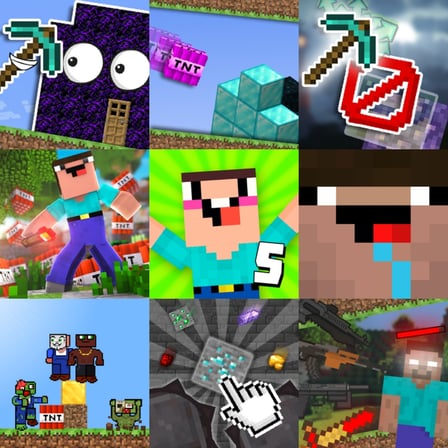 2d Minecraft games
