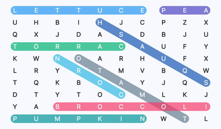 Word Search - crossword puzzles