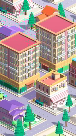 Merge Items Build City - Screenshot 1