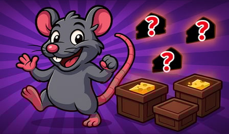 Rata Bailarina-Clicker, Cajas De Botín, ¡Recógelas Todas!