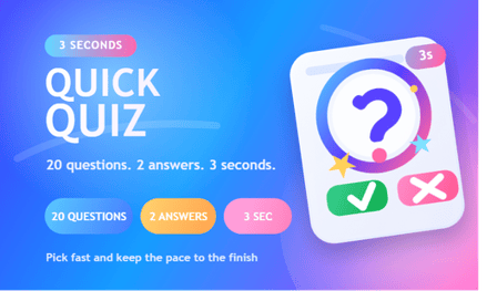 Quick quiz