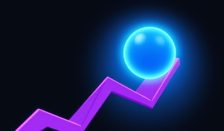Zigzag de neón