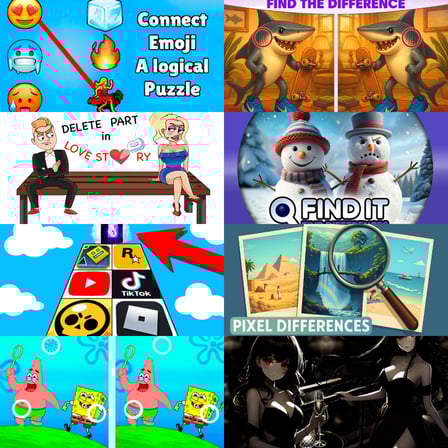 Spot The Difference Games