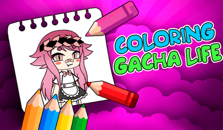 Coloring Gacha Life