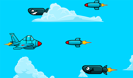 Rocket mayhem: chaos na niebie