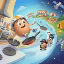 Egg Parkour: Only Down