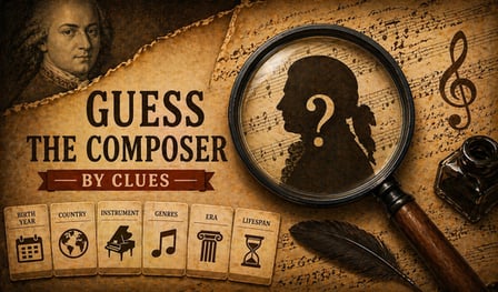 Guess the Composer by Clues