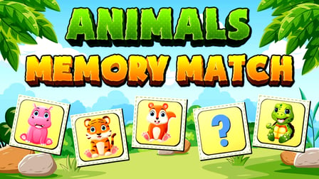 Animals Memory Match