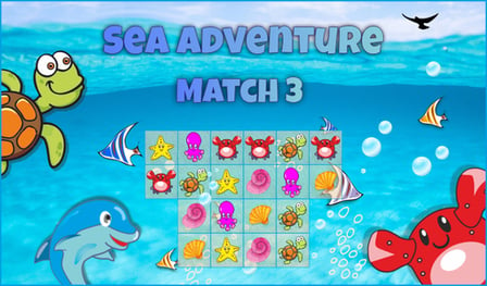 Sea Adventure. Match 3