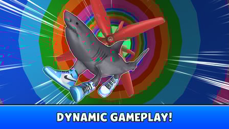 Crazy Downhill! Ragdoll Fall Down! - Screenshot 1