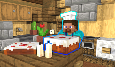 CubeCraft: Cook with Steve