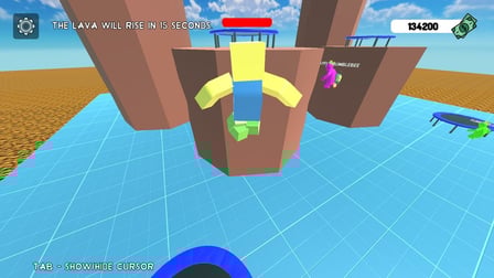 Noob: Floor Is Lava Get to Brainrot - Screenshot 4