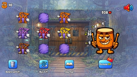 Merge 67: Brainrot Battle - Screenshot 3