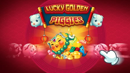 Lucky Golden Piggies