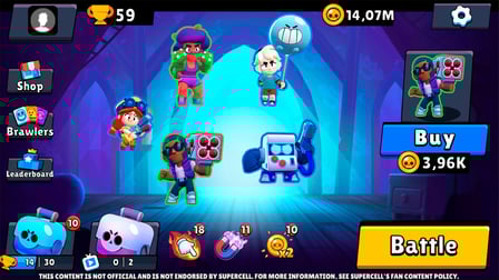 BRAWL Merge: Upgrade your character - Screenshot 1