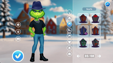 The Grench Couple Holiday Dress up - Screenshot 3