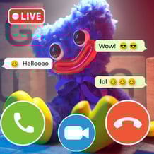Poppy Playtime: Huggy Waggy Video Calls & Chat