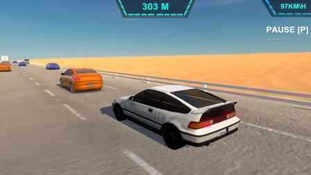 Asseto Corsa Traffic Racer - Screenshot 1