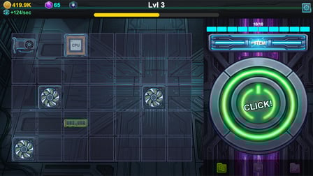 Crypto Mining Tycoon: Idle Merge Clicker - Screenshot 1