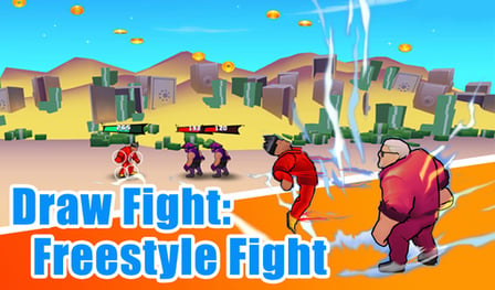 Draw Fight: Freestyle Fight
