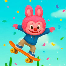 Labubu Skate Parkour