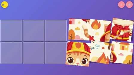 Purr-fect Puzzles: Kitten Jobs - Screenshot 1