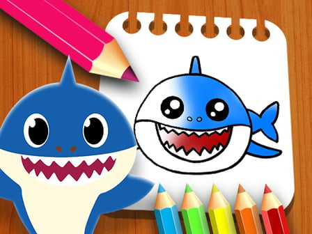 Baby Shark Coloring Book