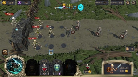 Undead Defenders: Soul Merge - Screenshot 2