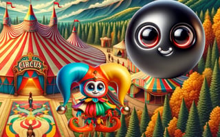 Pomni Circus Ball Toy Collector