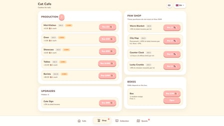 Cat Cafe Cookies for Tails - Screenshot 2