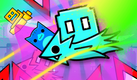 Magic Dash in Geometry Mod! SUPER SANDBOX!