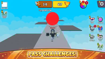 Obby: Speed per Click 99,9 - Screenshot 1