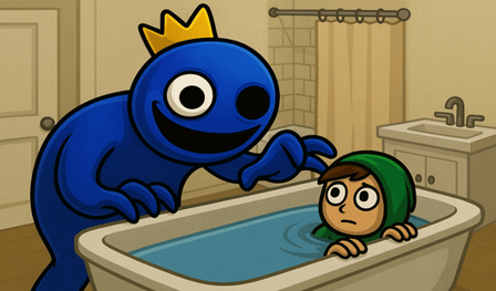 Rainbow Friend: Nasconditi in 5 secondi!