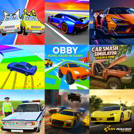 Permainan Mobil Arkade