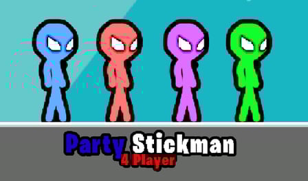 Party Stickman - 4 Player