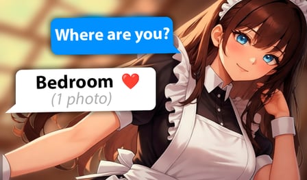 Chatting with the Maid