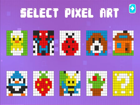 Pixel Coloring kids