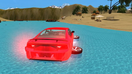 Water Car Surfing 3D