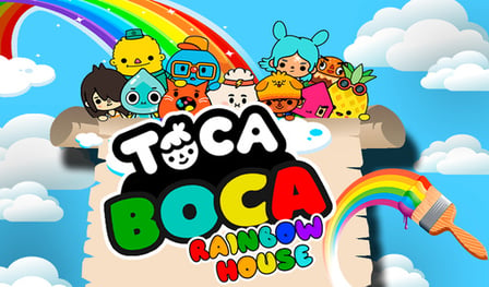 Toca Boca Rainbow House