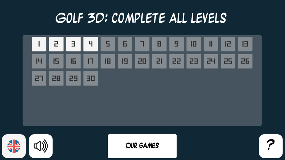 Golf 3D: Complete all levels cover