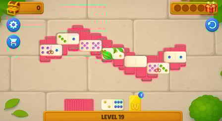 Domino Solitaire Adventure - Screenshot 2