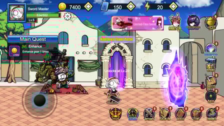 Sword Master: Legend of the Blade - Screenshot 1