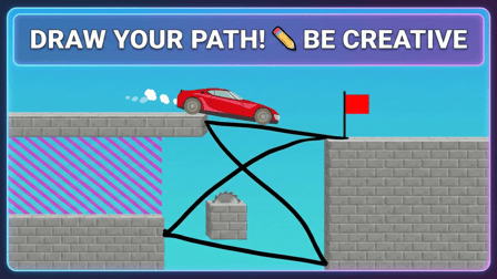 Draw Bridge - Brain Game - Screenshot 2