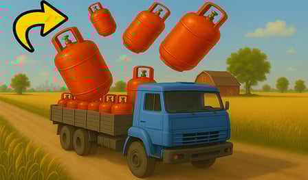 Derrapa en un Kamaz