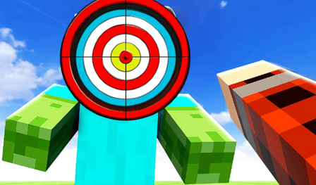 Nubik is a knife thrower against zombies