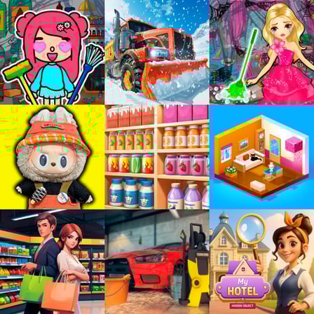 Cleaning Games