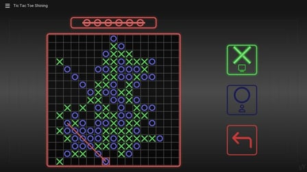 Tic Tac Toe Shining - Screenshot 1